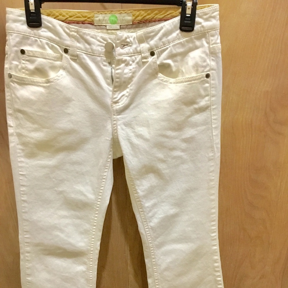 Authentic Stella McCartney white-denim pants 😍